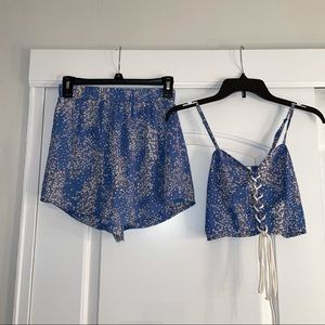 Two piece shorts set